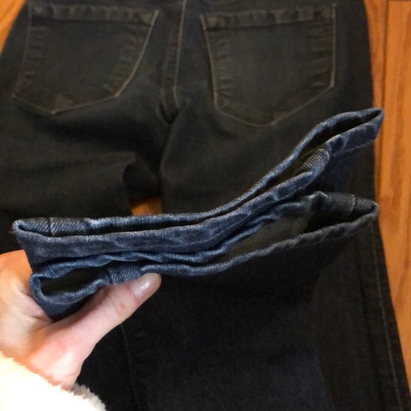 Loft Modern Straight 24P dark rinse jeans - Picture 6 of 7